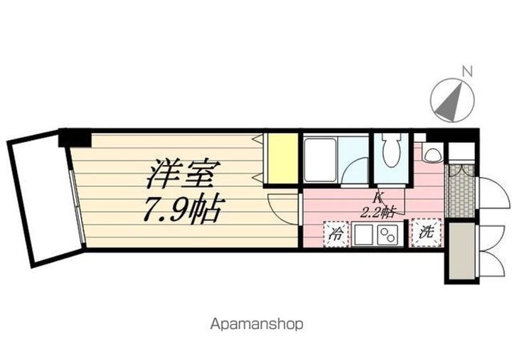 鎌倉服部ビル204の間取り