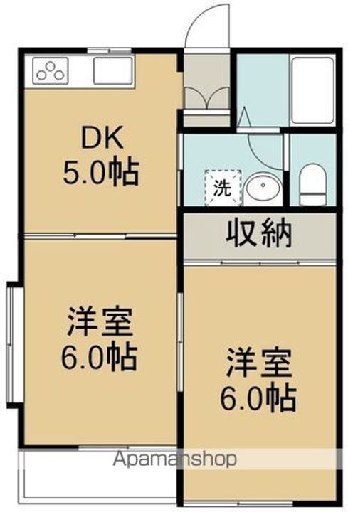 エクセルシャトーⅢの間取り