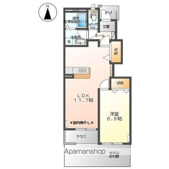 サンハイツ106の間取り