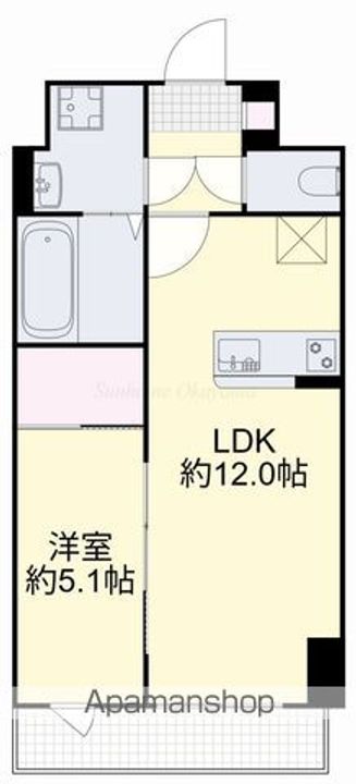 TRINITYの間取り