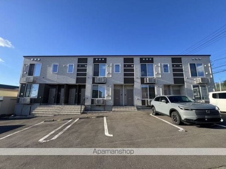 北海道亀田郡七飯町本町3丁目の賃貸アパートの外観