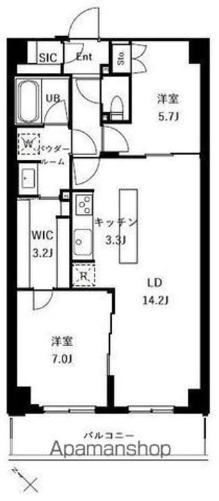ザ・ケンジントン・レジデンスときわ台の間取り