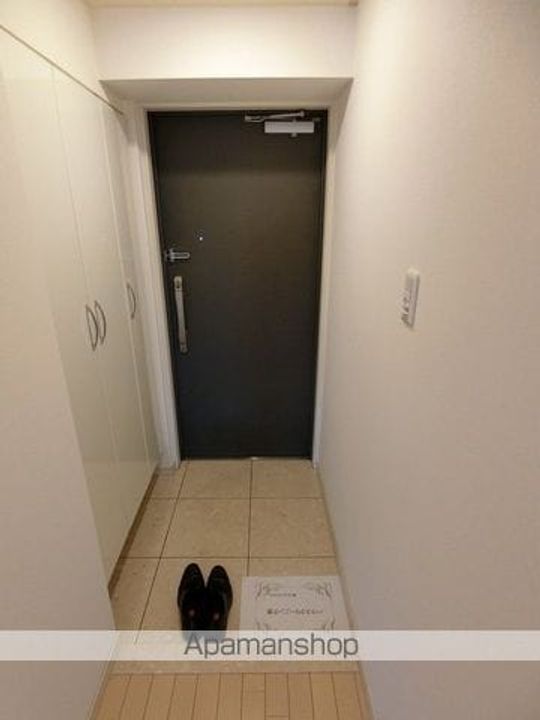 サンクレイドル松戸弐番館の玄関