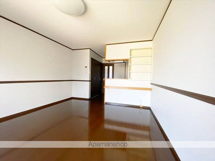 岡山県倉敷市水江の賃貸アパートの居間