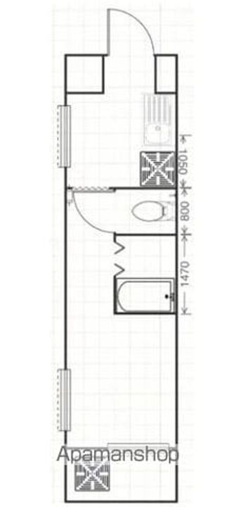 三田桜台第3コーポの間取り