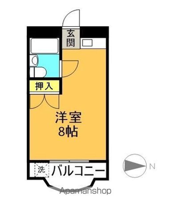 メゾン河合の間取り