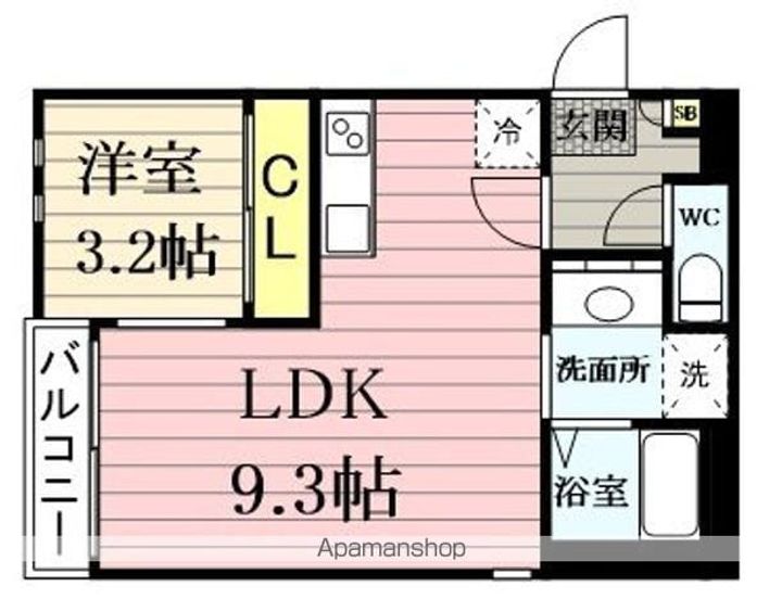 GRANDTIC HALE 東照宮の間取り