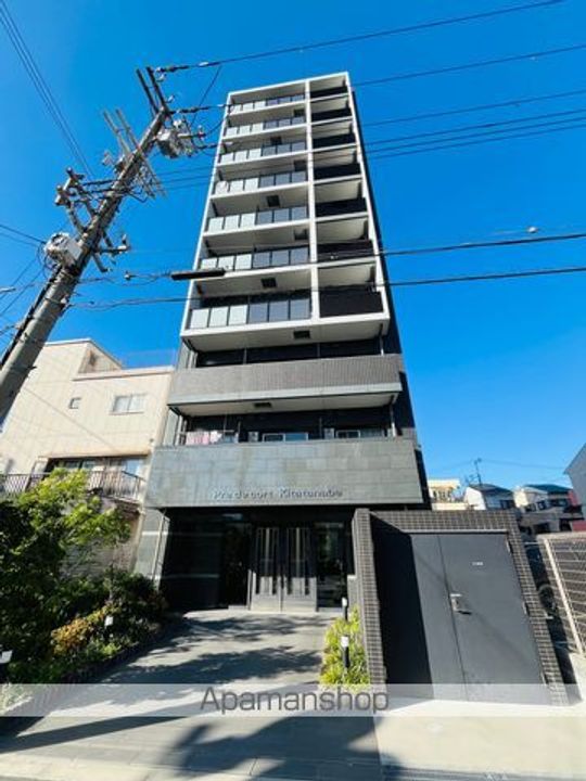 プレデコート西田辺の外観
