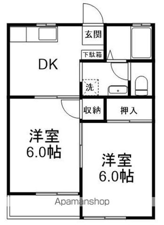 平成ハイツの間取り