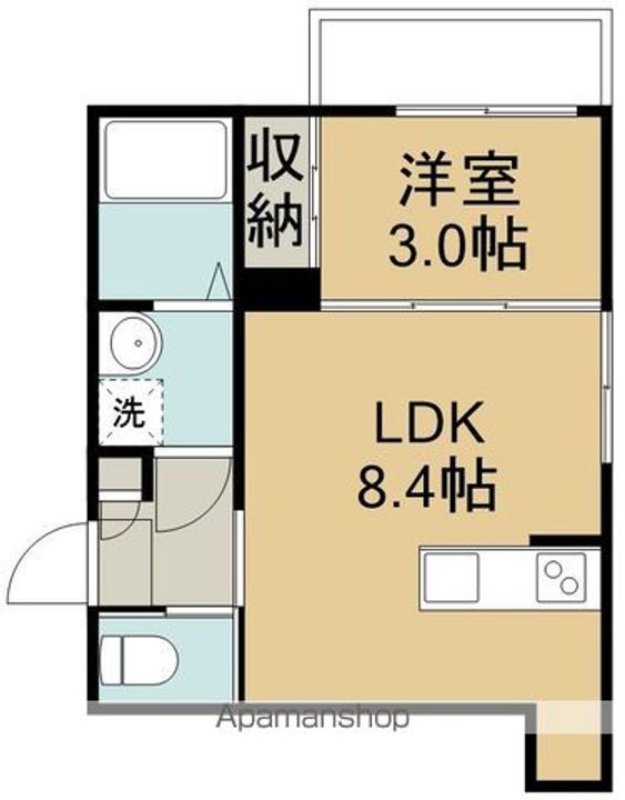 CLOVER木ノ下の間取り