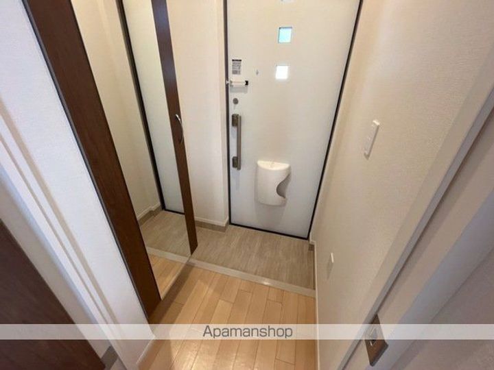 茨城県取手市東3丁目の賃貸アパートの玄関