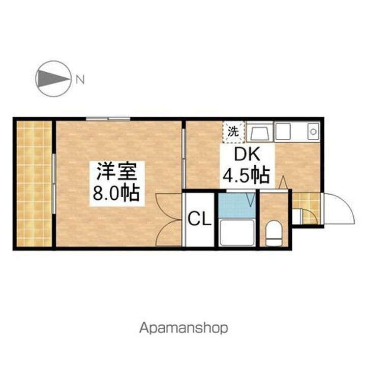 田中ビル302の間取り