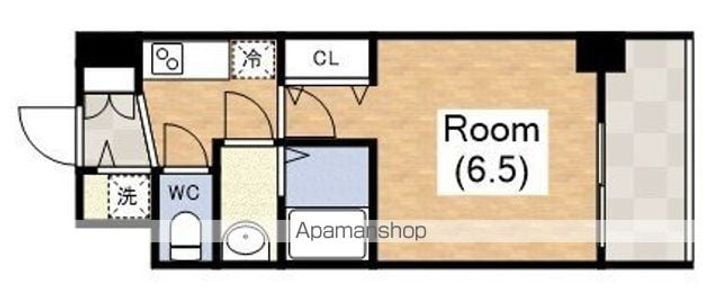 スプランディッド阿倍野の間取り