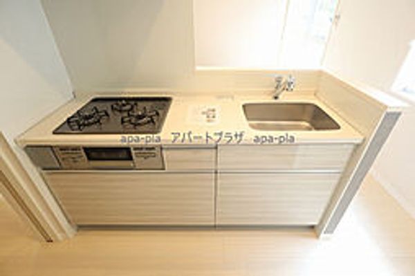 フラッツ山下 Bのキッチン