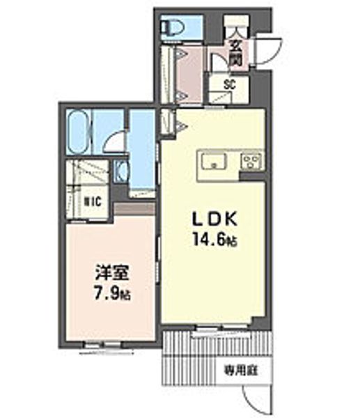 レオナ雅の間取り