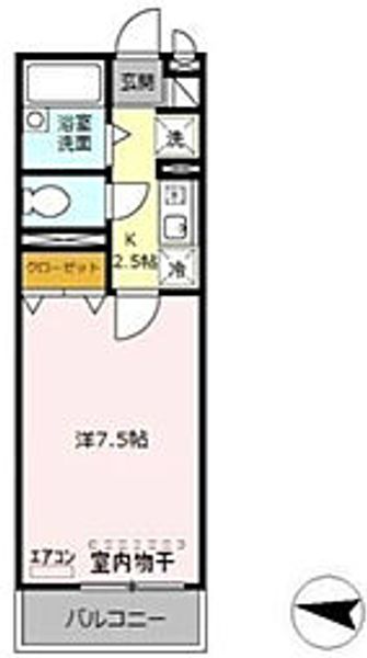 アイビスふじみ野の間取り