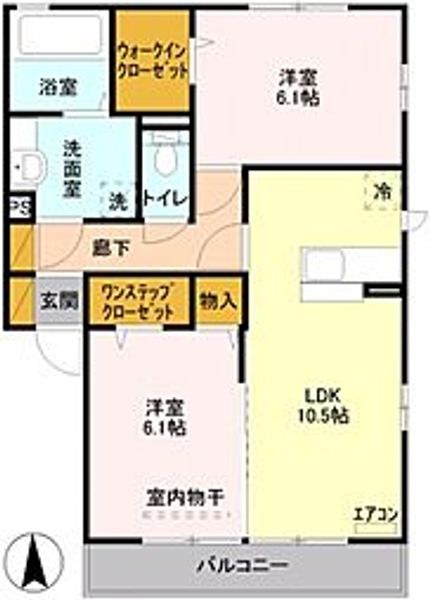 プレミアムベースIIの間取り