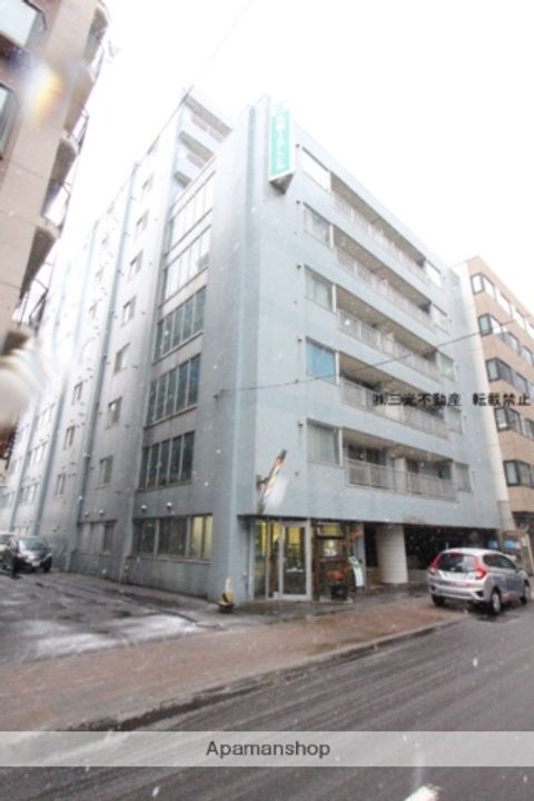 北海道札幌市中央区南一条西9丁目の賃貸マンションの外観