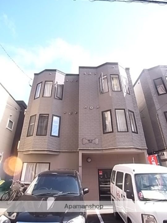 北海道札幌市中央区北七条西22丁目の賃貸アパートの外観