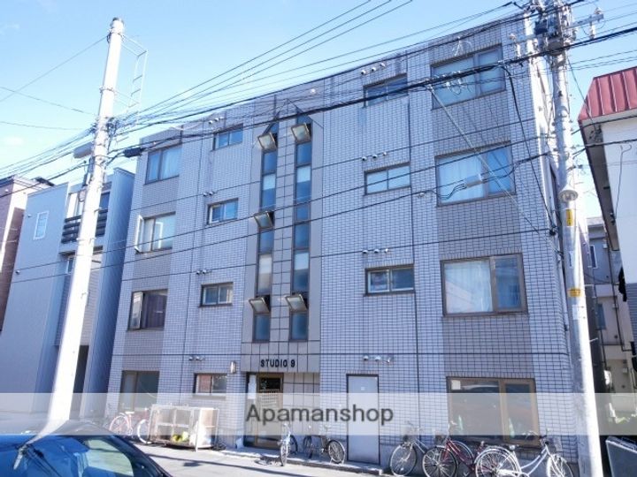 北海道札幌市中央区南九条西8丁目の賃貸マンションの外観