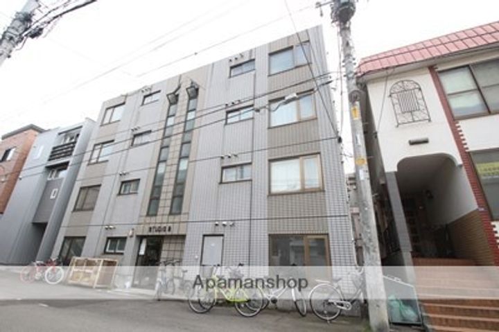 北海道札幌市中央区南九条西8丁目の賃貸マンションの外観