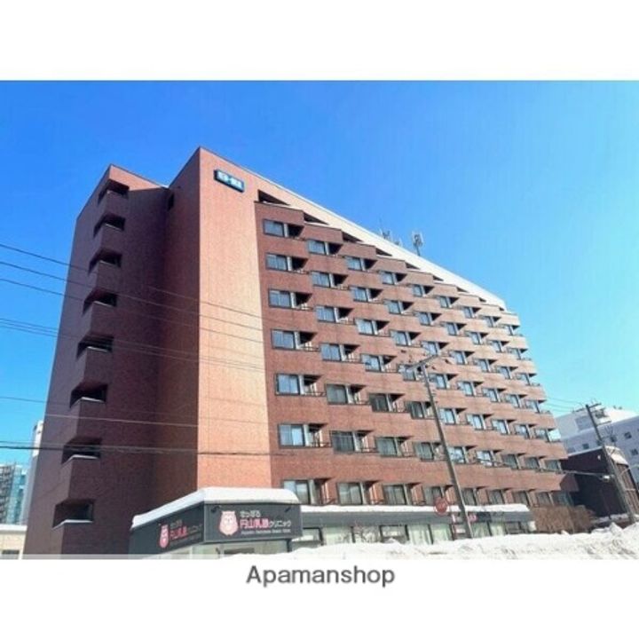 北海道札幌市中央区大通西26丁目の賃貸マンションの外観