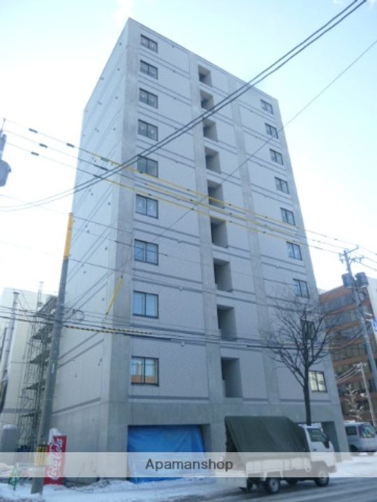 北海道札幌市中央区北五条西11丁目の賃貸マンションの外観