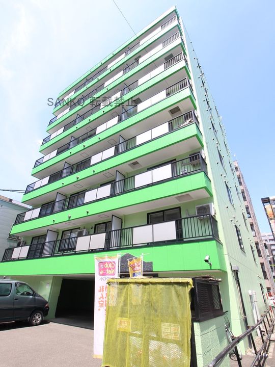 北海道札幌市中央区南六条西7丁目の賃貸マンションの外観