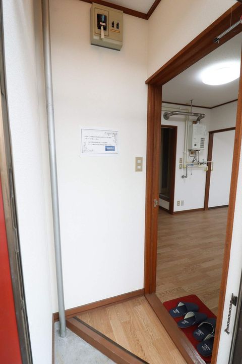 カサデューク7の玄関