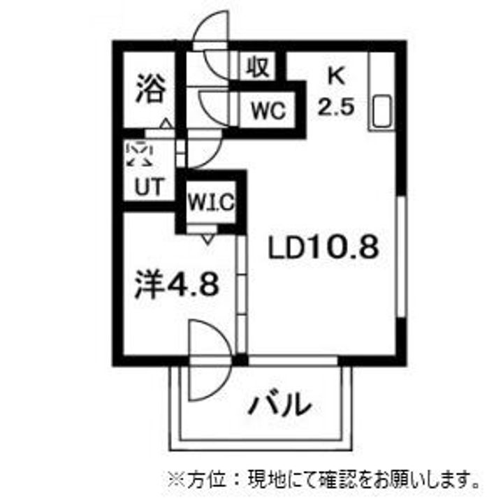 グランドサクセス中島公園の間取り