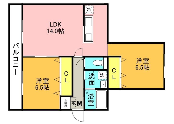 MODEST柏丘の間取り