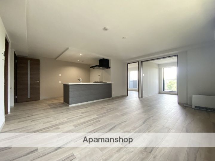 北海道札幌市中央区伏見2丁目の賃貸マンションの居間