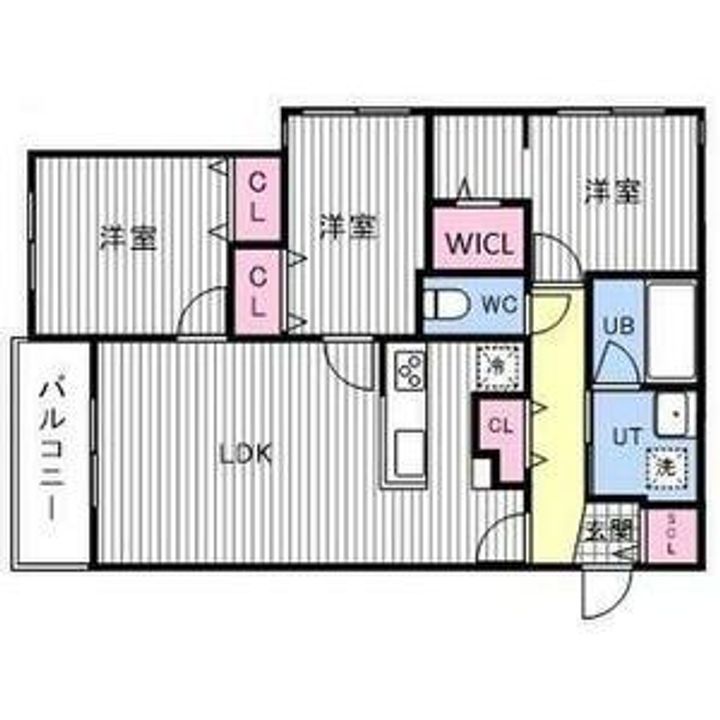 Aster本通15の間取り