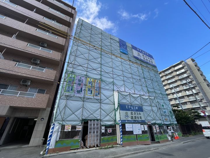 北海道札幌市中央区北五条西19丁目の賃貸マンションの外観