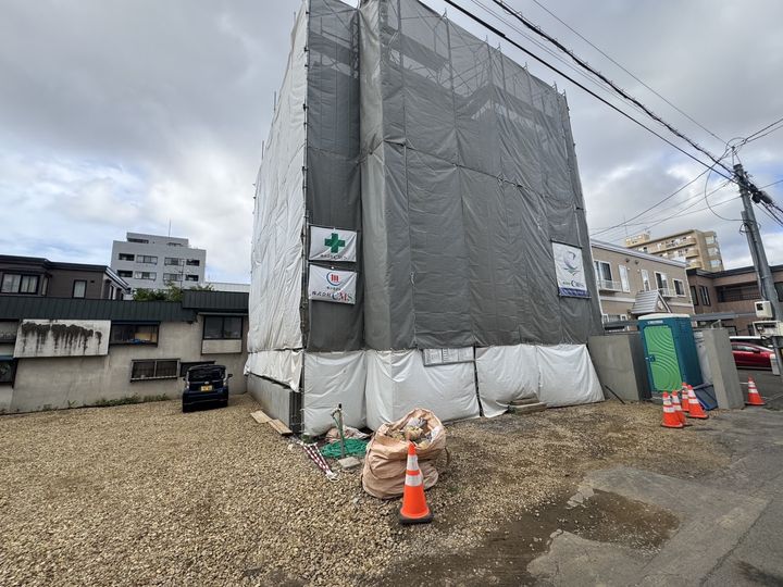 北海道札幌市中央区南十条西13丁目の賃貸マンションの外観