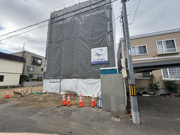 北海道札幌市中央区南十条西13丁目の賃貸マンションの外観