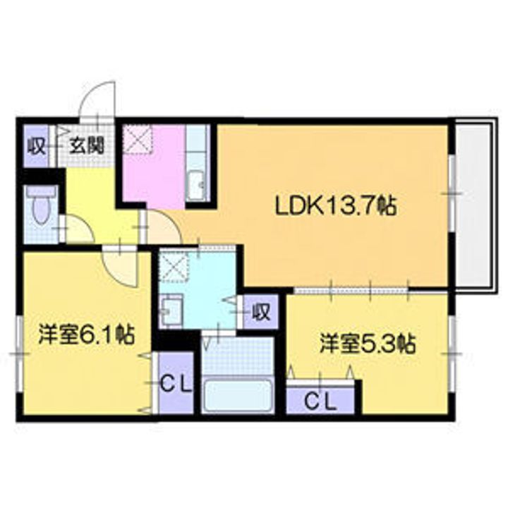 フローリスの間取り