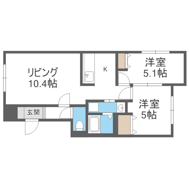 NRJニシオカの間取り