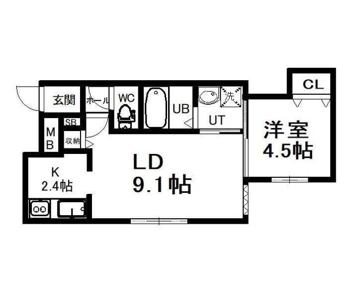 HALULET301の間取り