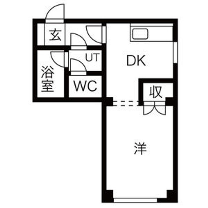 ハーベストⅤの間取り