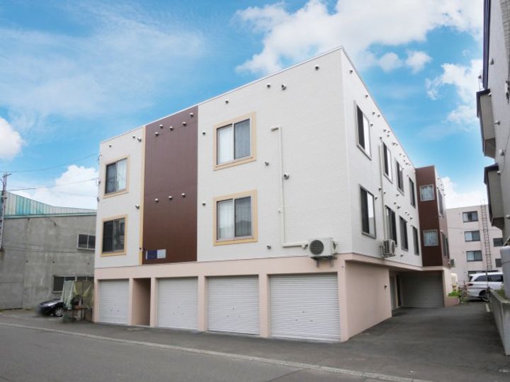 北海道札幌市白石区菊水六条2丁目の賃貸アパートの外観
