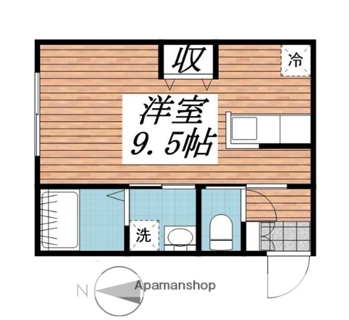 LIEN KITAHIROSHIMA Ⅰの間取り