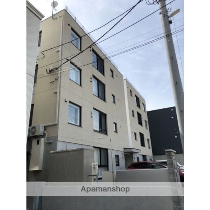 北海道札幌市豊平区月寒西二条6丁目の賃貸マンションの外観