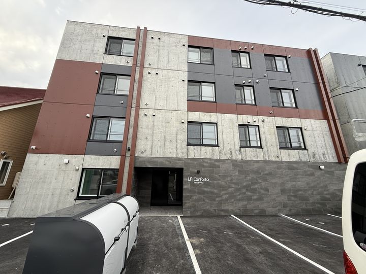 LA CONFORTO厚別の外観