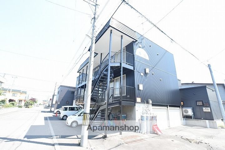 北海道札幌市北区太平七条4丁目の賃貸アパートの外観