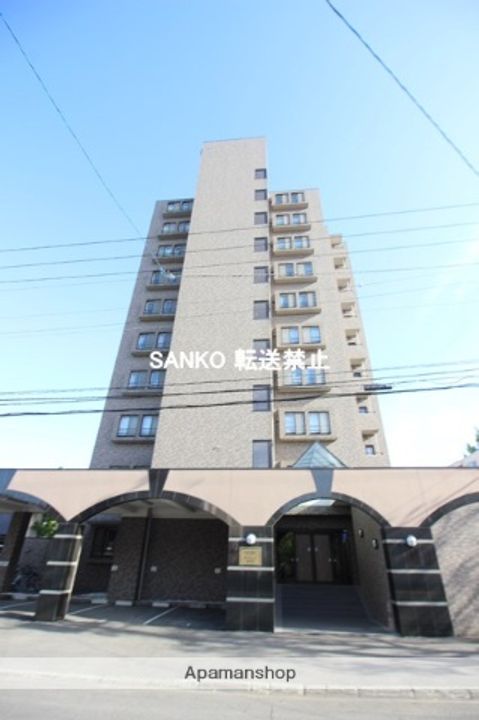 北海道札幌市北区北十九条西2丁目の賃貸マンションの外観