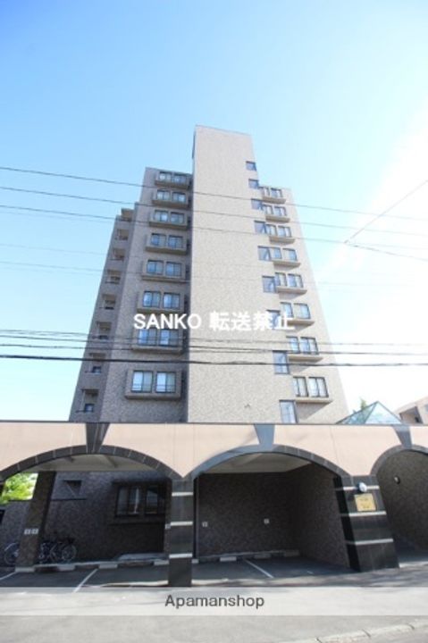 北海道札幌市北区北十九条西2丁目の賃貸マンションの外観