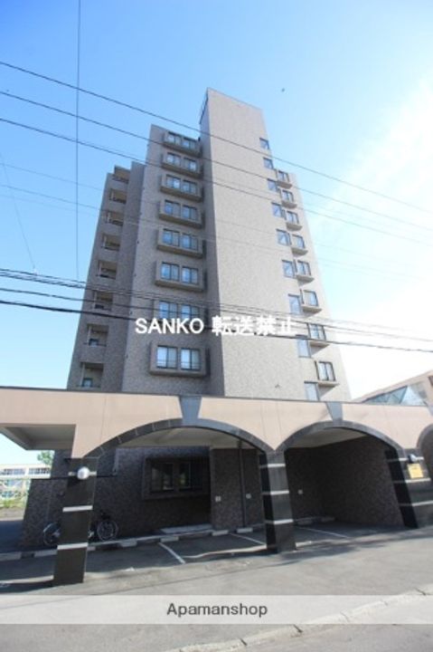 北海道札幌市北区北十九条西2丁目の賃貸マンションの外観