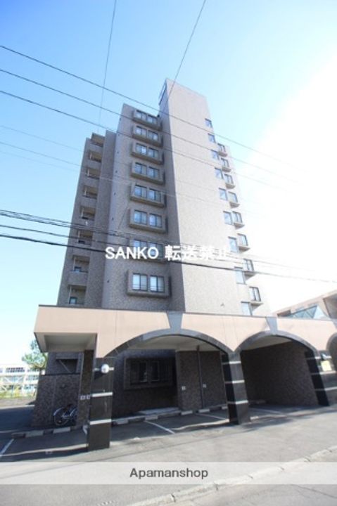 北海道札幌市北区北十九条西2丁目の賃貸マンションの外観