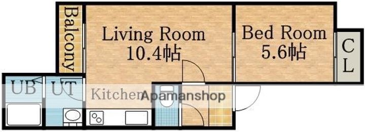 ル・シエル北36302の間取り